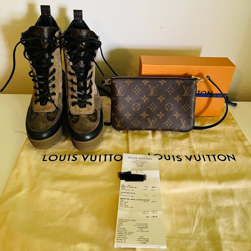 Louis Vuitton Desert Boot size 36